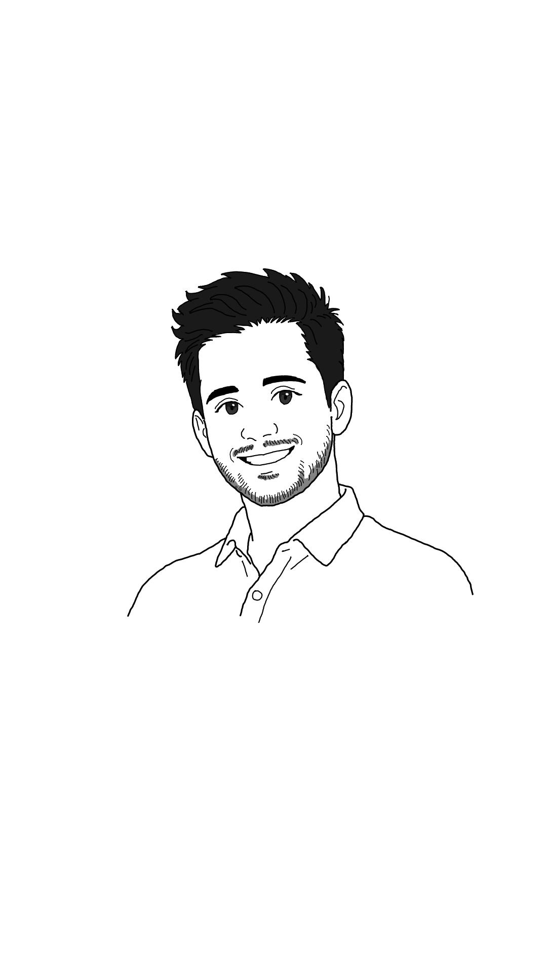 Cartoon portrait of Archit Gupta